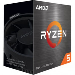 AMD Ryzen™ 5 5600G, Socket AM4, 3.9-4.4GHz (6C/12T), 3MB L2 + 16MB L3 Cache, Integrated Radeon RX Vega 7 Graphics, Zen 3, 7nm 65W, Box (with Wraith Stealth Cooler)